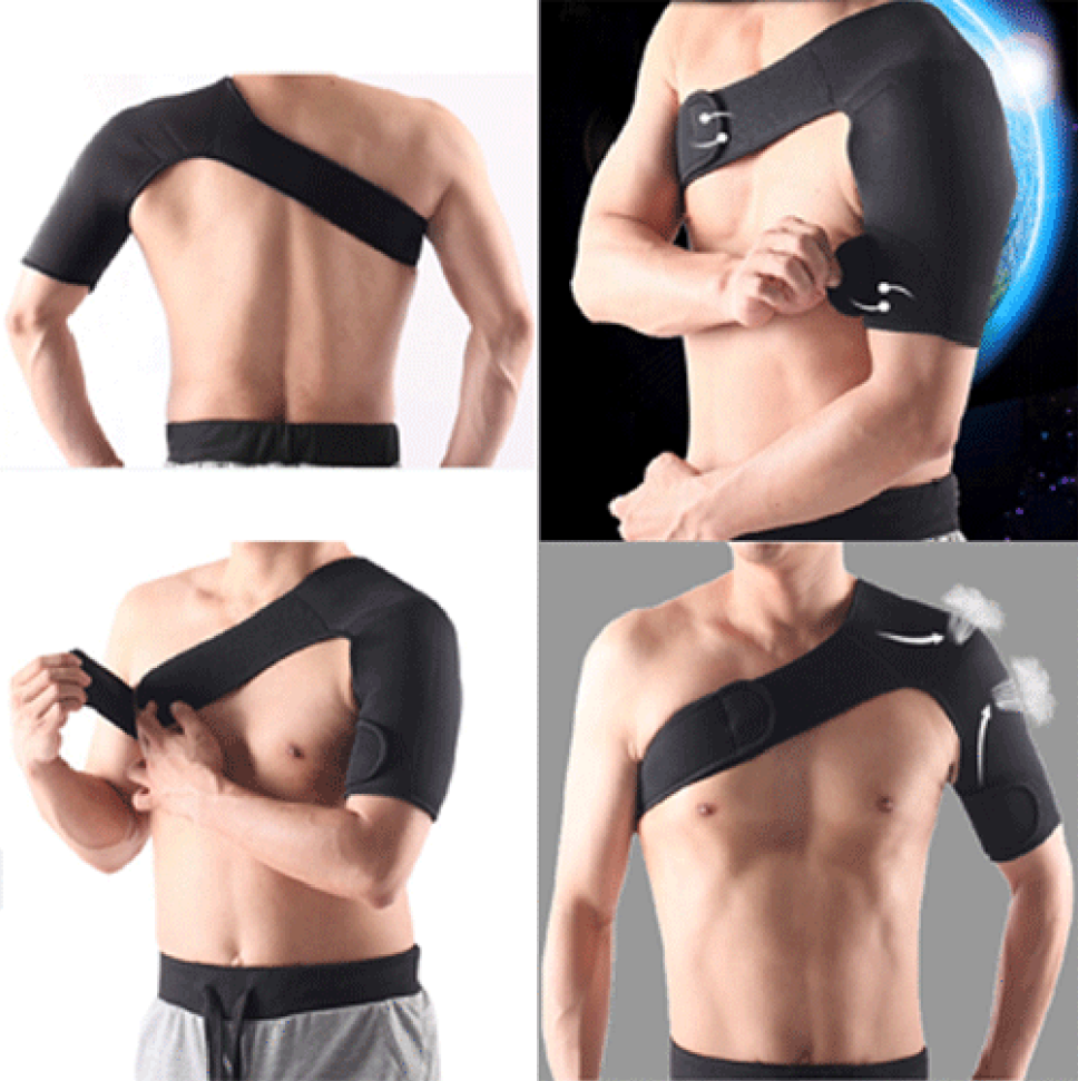 Shoulder Brace Strap Compression Wrap - The Natural Posture