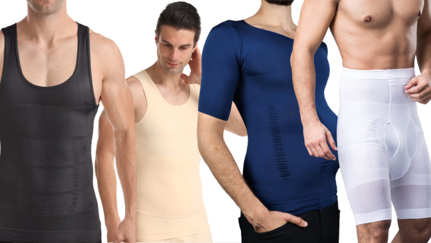 shapers, body shapers, slimming undershirts, slimming shorts