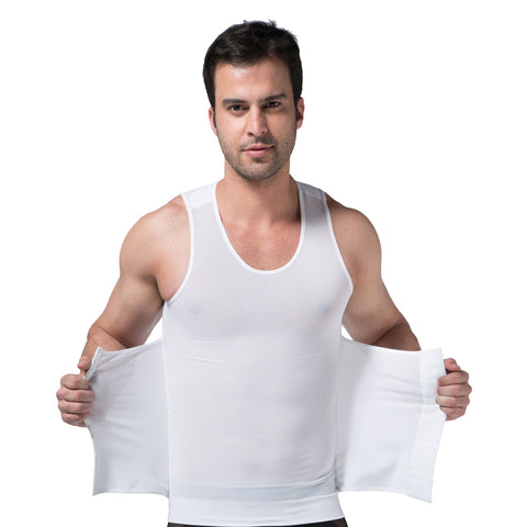 Men Gynecomastia Shaper New Slimming Chest Control Boobs Shapewear  Undergarments Stomach Girdles Hook Control
