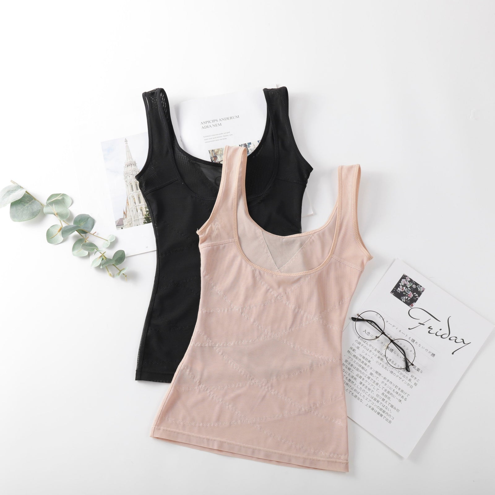 Slimming Upper Body Shaper Tank - The Natural Posture