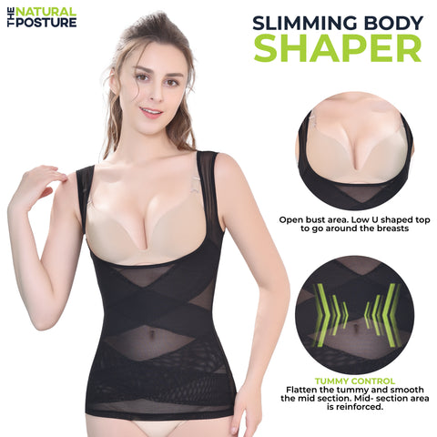 Slimming Upper Body Shaper Tank - The Natural Posture