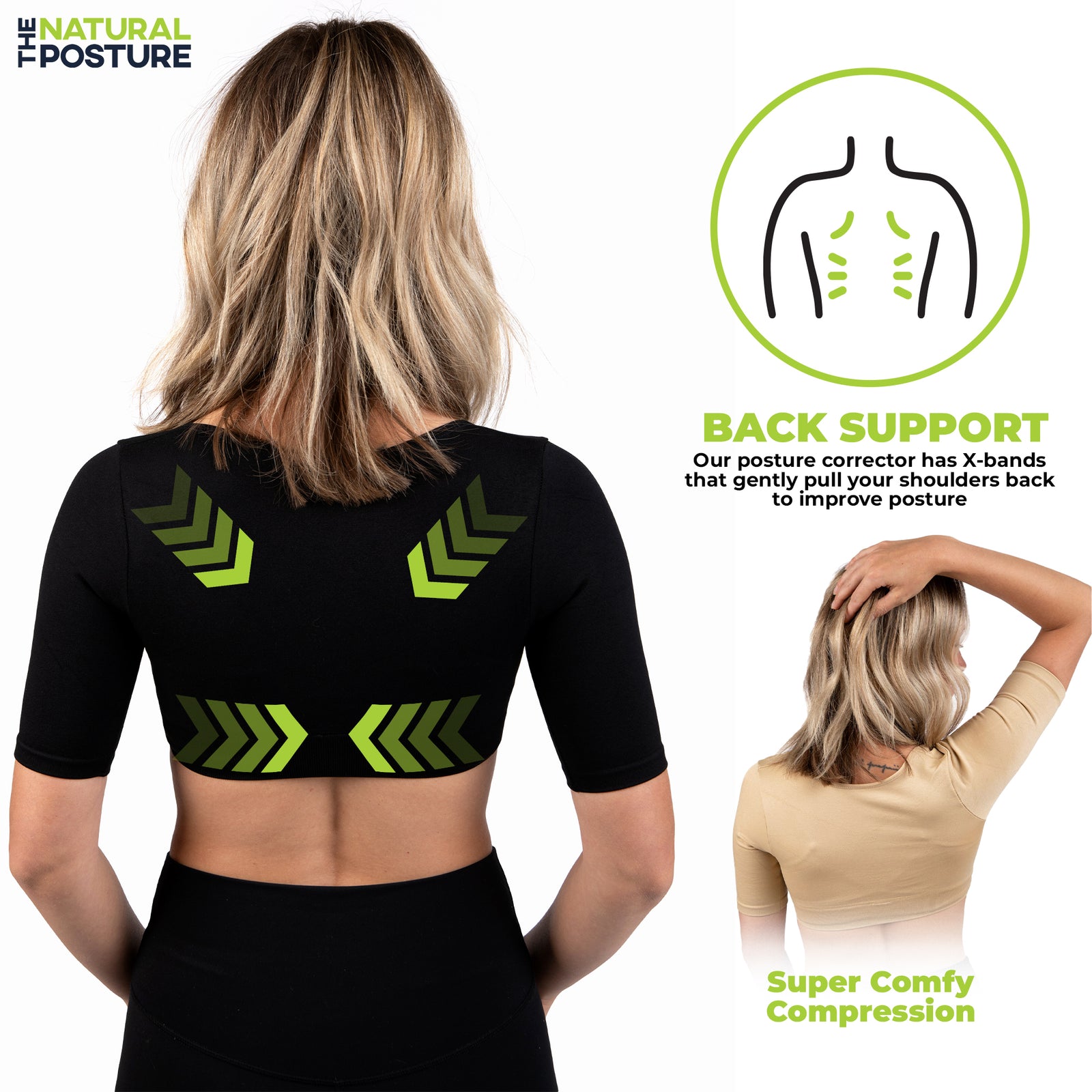 Upper Arm Shaper & Posture Support - The Natural Posture