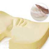 Orthopedic Comfort Memory Foam Coccyx Seat Pad and Back Support Set - The Natural Posture