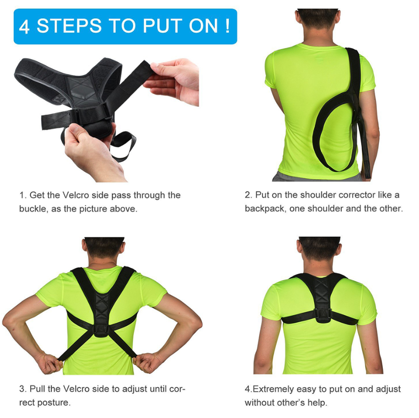 Upper Back Posture Corrector - The Natural Posture