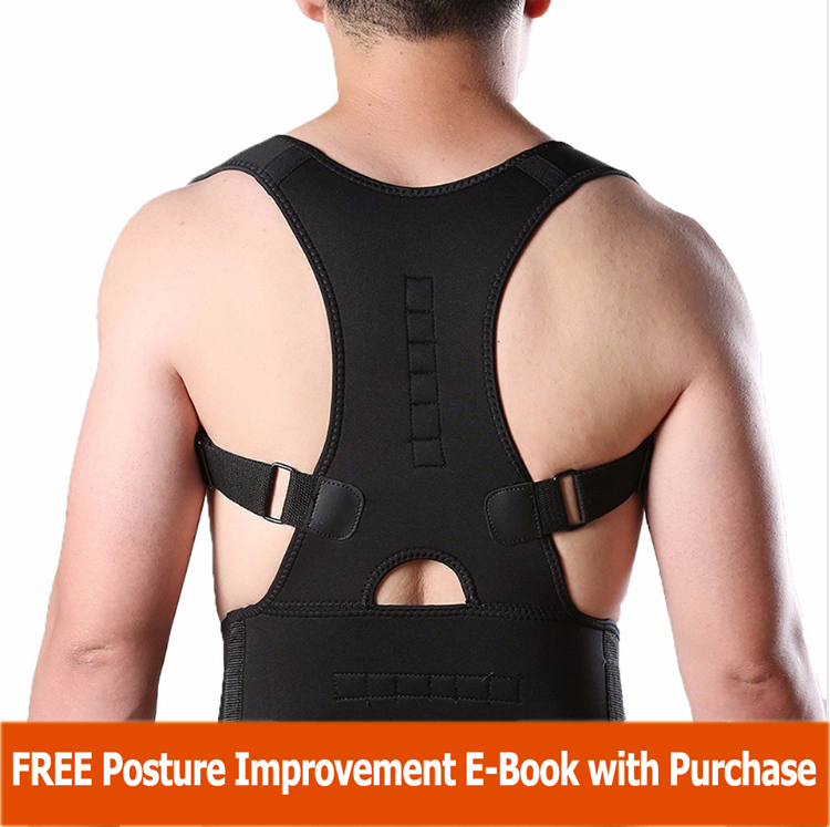 PostuGenics All-Size, Breathable and Adjustable Posture Corrector