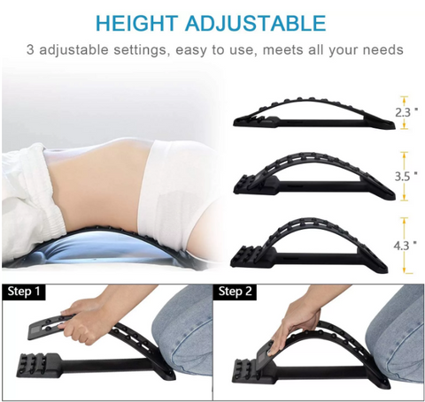 Multi-level Back Stretcher - Back Stretching Device - The Natural Posture