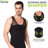 Breathable Slimming Body Shaper Under Shirt - The Natural Posture
