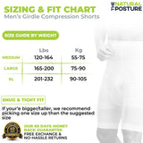 Men's Girdle Compression Shorts - The Natural Posture