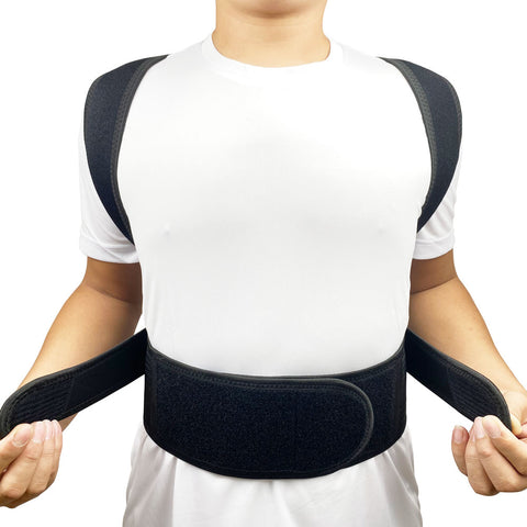 blaze world Body Back Brace Posture Corrector Therapy Shoulder