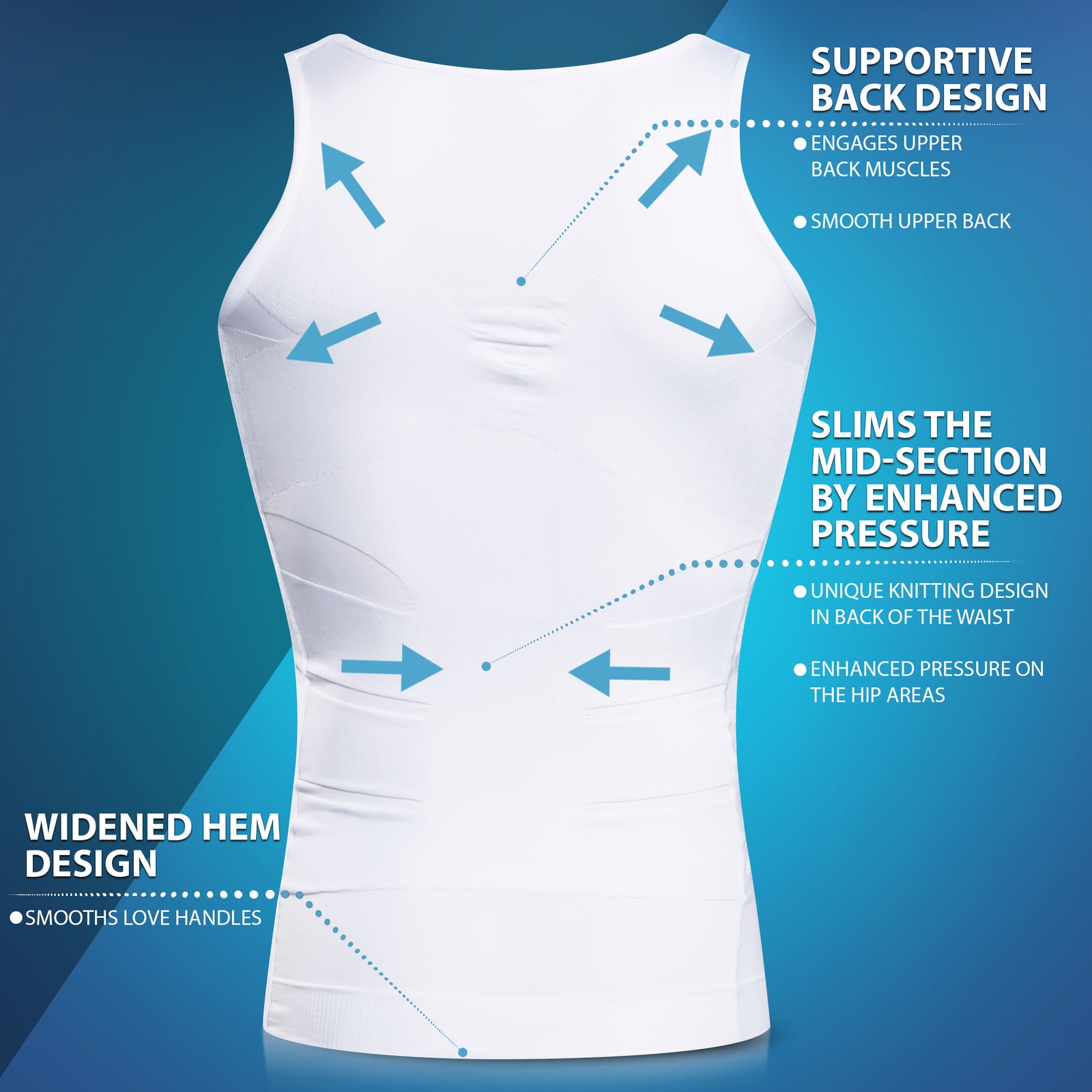 Slimming Body Shaper Under Shirt - The Natural Posture