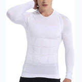 Slimming Body Shaper Long Sleeve T-shirt - The Natural Posture