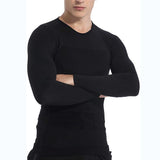 Slimming Body Shaper Long Sleeve T-shirt - The Natural Posture