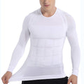 Slimming Body Shaper Long Sleeve T-shirt - The Natural Posture
