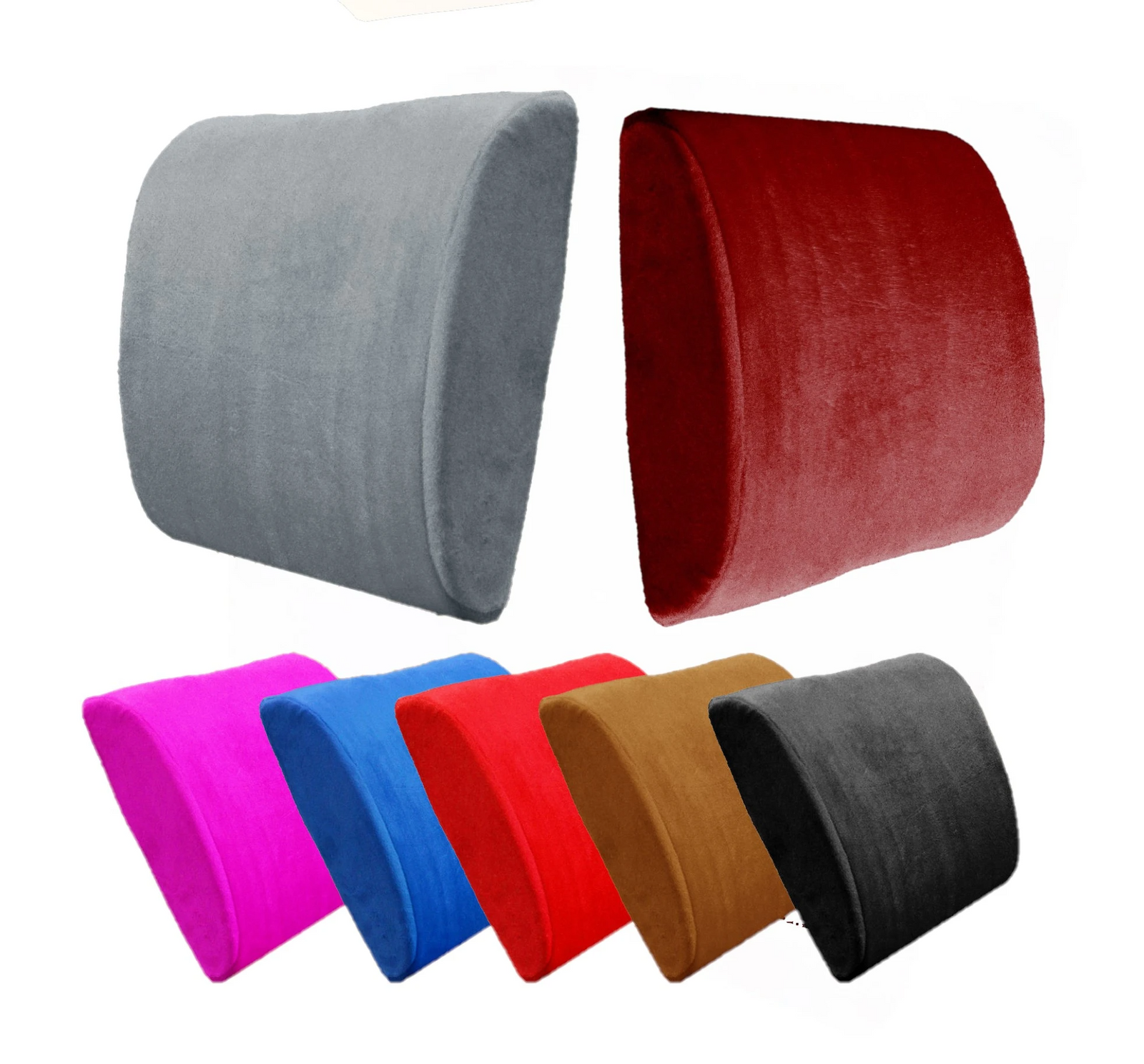 Memory Foam Lumbar Back Support Cushion - The Natural Posture