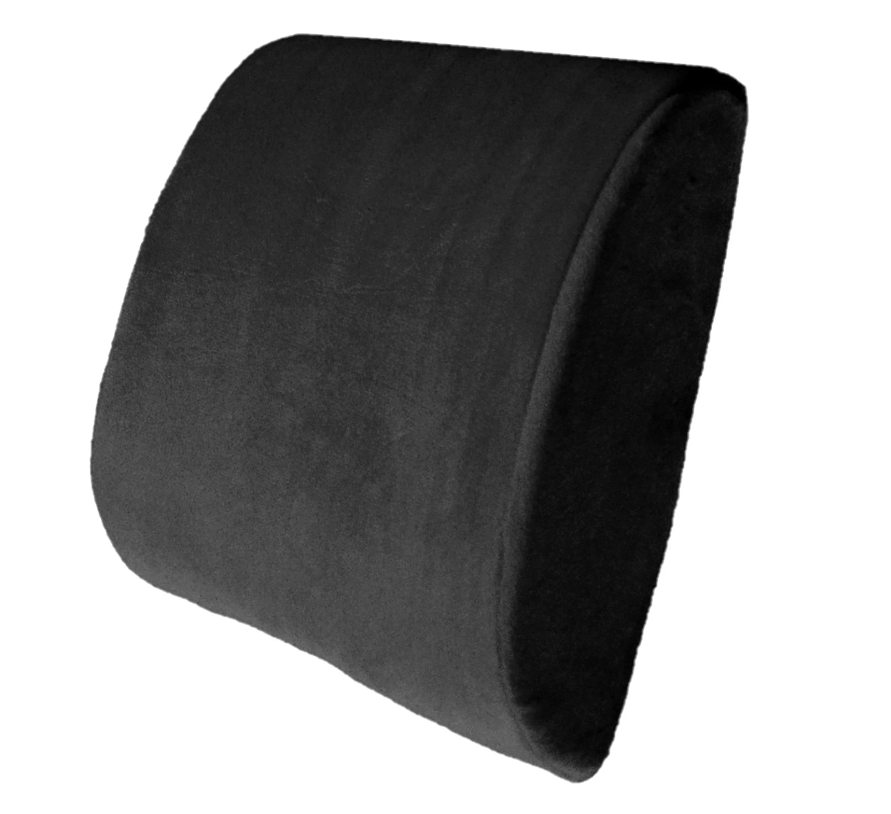 Black Mountain Products Lumbar Back Support Cushion Set - Black