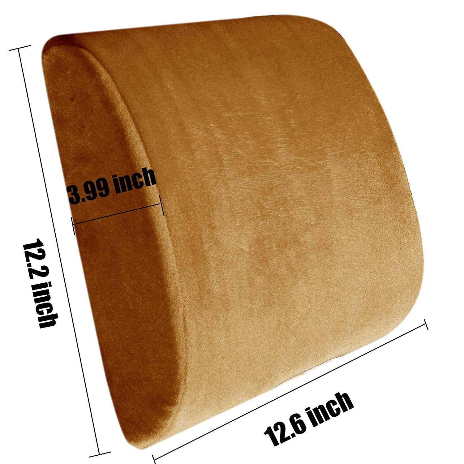 Memory Foam Lumbar Back Support Cushion - The Natural Posture