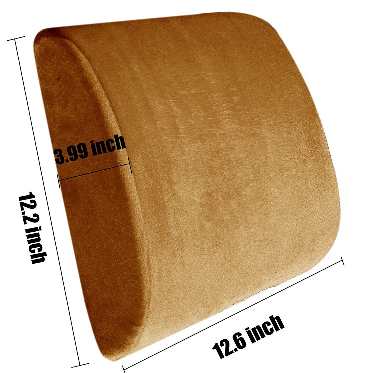 Fashion memory foam lumbar cushion