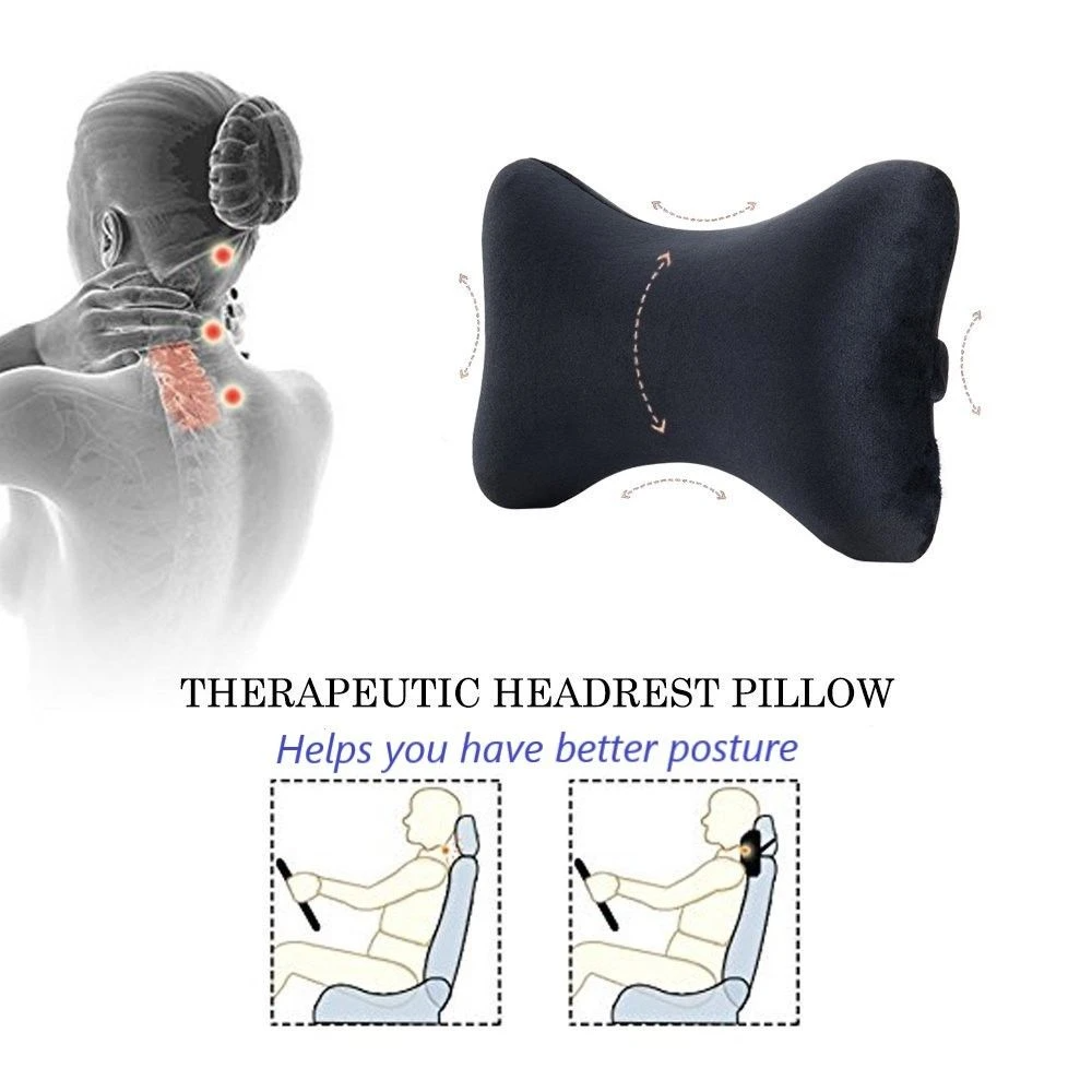 Memory Foam Bone Shaped Pillow - 2 Pack - The Natural Posture