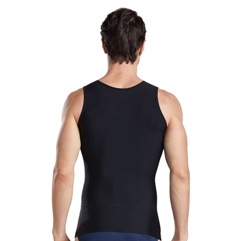 Men's Slimming Undershirt Body Shaper - Mens Shapewear T-Shirt by Your  Contour. (Nude, Small)