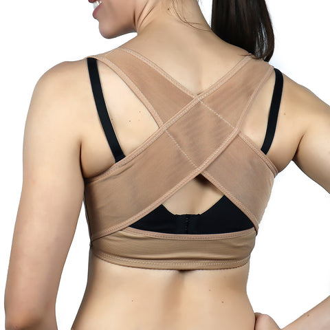 Posture Corrector for Women, Adjustable Upper Back Brace for Chest Support  and Straighten Posture Bra for Women - Providing Back Neck Shoulder Upright