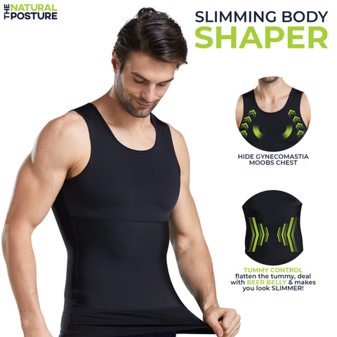 Slim N Lift Slimming Shirt For Men ✔️Chest Shaping