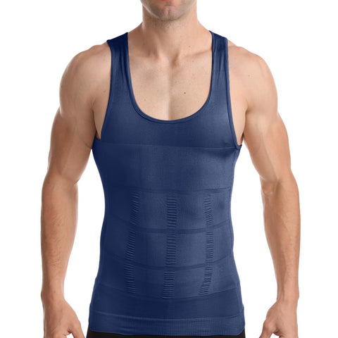 Eleady Men's Compression Shirt Undershirt Slimming Body Shaper