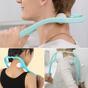 Neck Massager for Neck Shoulder Trigger Point Plastic Pressure