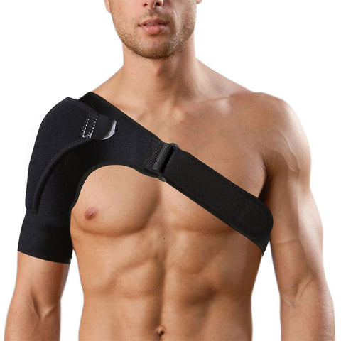 Adjustable Shoulder Support Brace with Ice Pack Holder - The Natural Posture