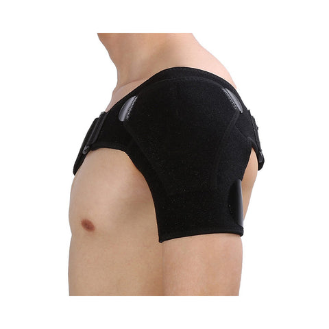 Adjustable Shoulder Support Brace with Ice Pack Holder - The Natural Posture