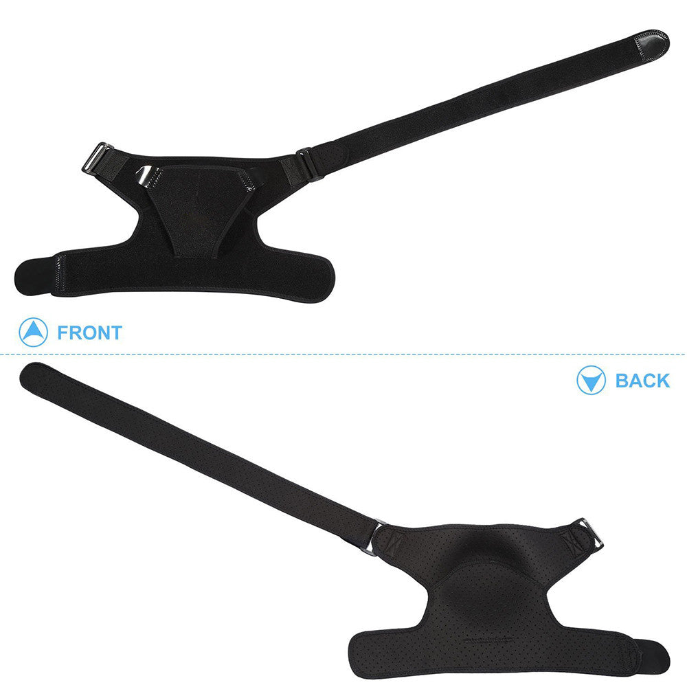 Adjustable Shoulder Support Brace with Ice Pack Holder - The Natural Posture