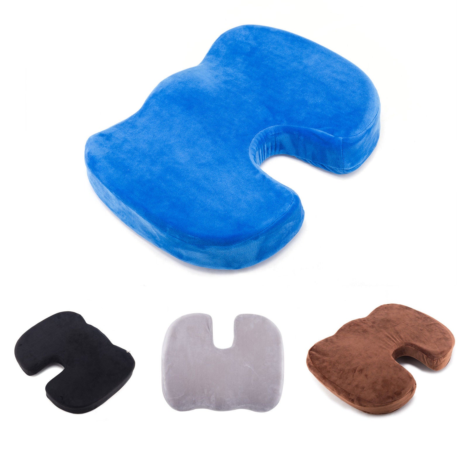 Memory Foam Seat Cushion Washable - The Natural Posture